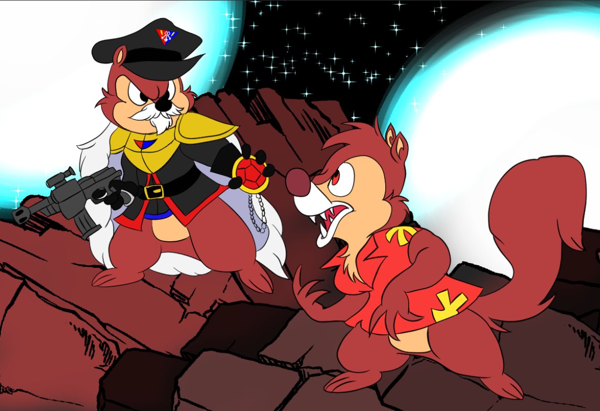 Konojei3's tweet photo. #chipndalerescuerangers #chipndale #crossover #multiverse https://t.co/2hXvIYX2Im