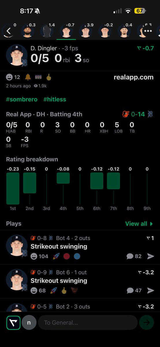Xrichoffbets's tweet photo. @POTDJay 14 runs btw https://t.co/fT2a9vXhxY