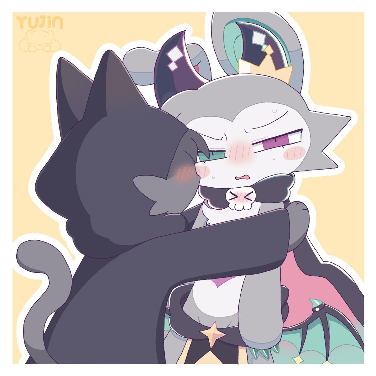 huahuayujin's tweet photo. 何よ～
#furryart #でびるん #DevilConnection #でびるコネクショん https://t.co/ITgjI3pXb2