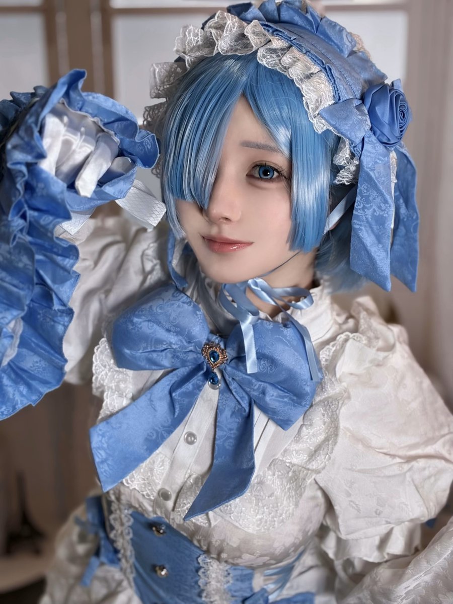 MiccostumesN's tweet photo. Re:ゼロから始める異世界生活 レム Gothic ver. コスプレ 衣装

コスプレヤー：瀬戸りつ（@ritsudayooon21）

時間限定：21%OFF&amp;無送料

Ｓ/M/Lサイズが在庫有りから、すぐ発送できます！

👉https://t.co/AaFkPXQaGg

#Reゼロ #レム #コスプレ衣装 #花嫁 https://t.co/8RGF61moaa