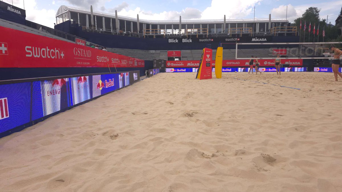 novastartech's tweet photo. 🎬 COEX Case Series

🏖️Sun. Sand. Sport. Spectacular visuals. 🏐

Congratulations to AVMS SCHWEIZ AG on the successful deployment at Beach Volleyball Pro Tour Gstaad!

Powered by 1× NovaStar COEX MX40 Pro and 1× MX30, the LED display system delivered reliable performance throughout the event. COEX solution ensured stable operation, seamless playback, and exceptional image quality, keeping every exciting moment on and off the court vividly on display. ✨

#NovaStar #COEX #MX40Pro #MX30 #BeachVolleyballProTourGstaad #SportsEvents #LEDDisplay #EventTechnology