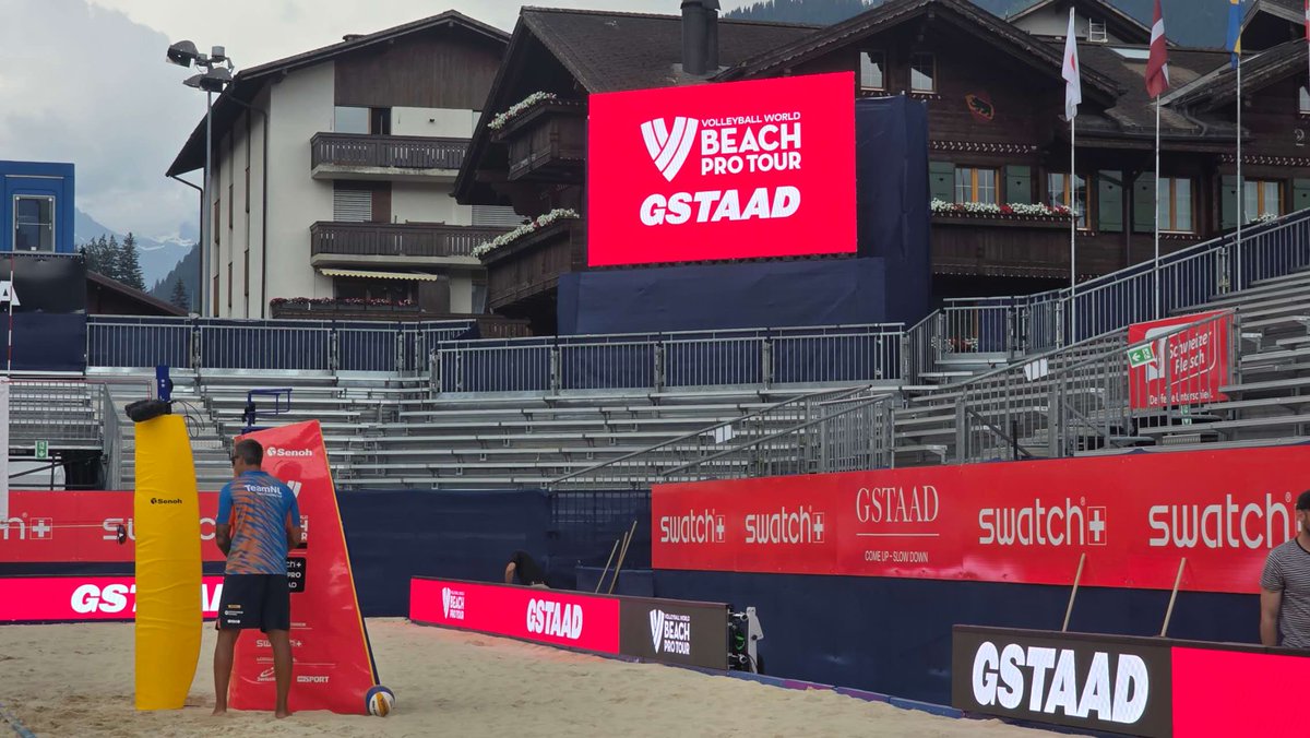 novastartech's tweet photo. 🎬 COEX Case Series

🏖️Sun. Sand. Sport. Spectacular visuals. 🏐

Congratulations to AVMS SCHWEIZ AG on the successful deployment at Beach Volleyball Pro Tour Gstaad!

Powered by 1× NovaStar COEX MX40 Pro and 1× MX30, the LED display system delivered reliable performance throughout the event. COEX solution ensured stable operation, seamless playback, and exceptional image quality, keeping every exciting moment on and off the court vividly on display. ✨

#NovaStar #COEX #MX40Pro #MX30 #BeachVolleyballProTourGstaad #SportsEvents #LEDDisplay #EventTechnology
