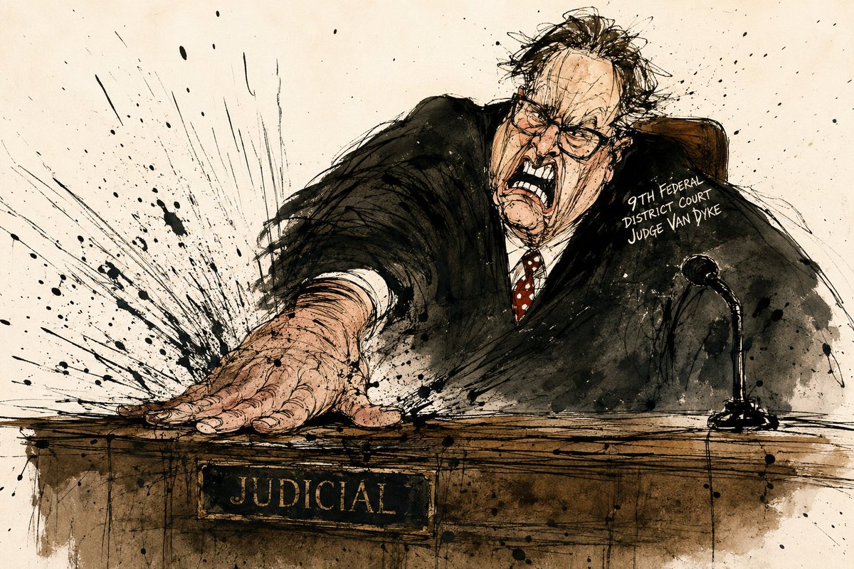 RimfireReport's tweet photo. CA2A update from the 9th Circuit: Judge Van Dyke backhands colleagues and asks for a "benchslap" from SCOTUS over knife and gun laws. https://t.co/EfJHKJCPii https://t.co/fNYdGuF87M