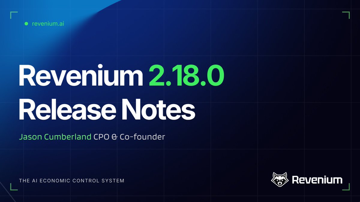 getaigovernance's tweet photo. @Reveniumai 2.18.0 Adds Drill-Through Analytics, Multi-Period Budgets, and Expanded MCP Control

https://t.co/smRujNCqpV https://t.co/peYwyrD7VW