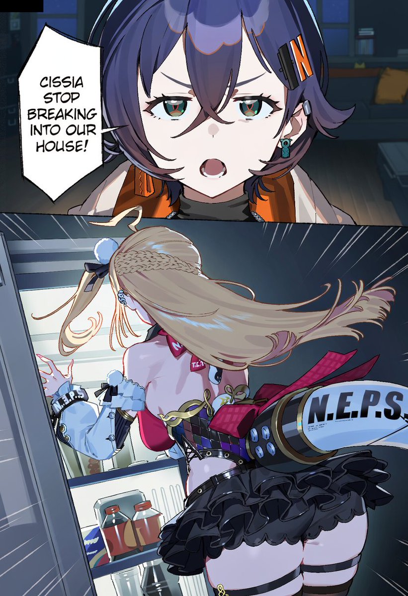 ZifuSFW's tweet photo. Been making fun comics like these

Made with NovelAIDiffusion V5   
#NovelAIDiffusionV5 https://t.co/Jh7ueAk4o4