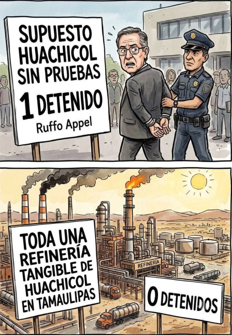 Leon_Bravo86's tweet photo. @eltemagv Te la mato chayotero. El @SATMX informó que hubo un desfalco de 600 MMDP producto del huachicol fiscal. Si Ruffo se robó 5 MMDP en combustible, entonces quien robó los otros 555 MMDP. Éstos chismosos van 5 pasos adelante que la @FGRMexico . https://t.co/phehvjqoKo