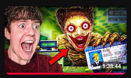 That_oneWizard's tweet photo. Ayo @yumi, you gotta talk to your thumbnail editor dawg. I saw this next to your video and realized it was the EXACT same, @JoeBartolozzi_ 's video was posted a year ago. So this is very obviously plagerized. The only difference is the "Doppleganger" at the top and joe's face. https://t.co/lv07AWxEGe