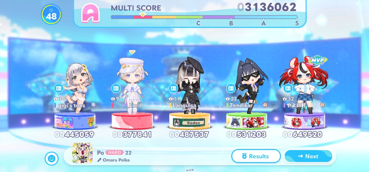 LordU25rn's tweet photo. I finally did it :) joined Gigi's room on Holodori !!  I am so proud of myself
 (I guessed the mystery number to join the room!!) (Pretend me score isn't the lowest pls I haven't played this song yet) (no one will see this tweet but idc) https://t.co/7wgUBXgu7t