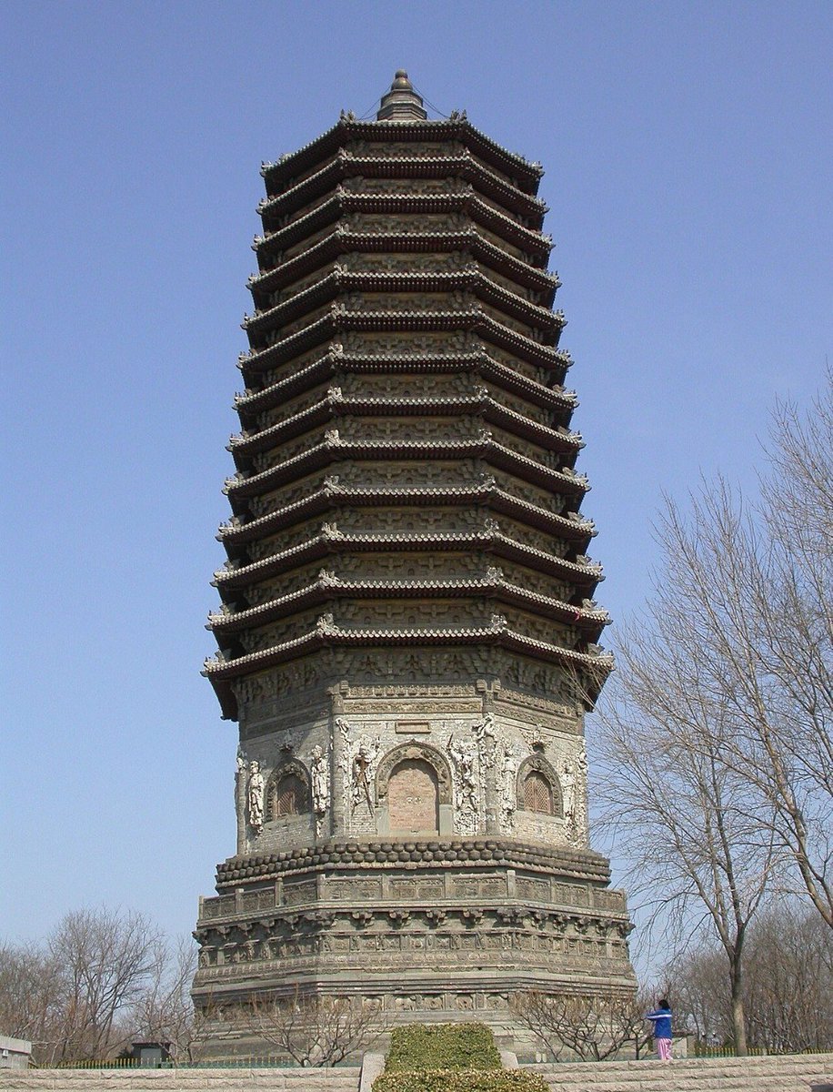 QDrop2450's tweet photo. The Pagoda of Cishou Temple is a 16th-century stone and brick Chinese pagoda located in the Buddhist Cishou Temple in Balizhuang, Haidian District, Beijing. 🤔 https://t.co/niLEgLbtNG