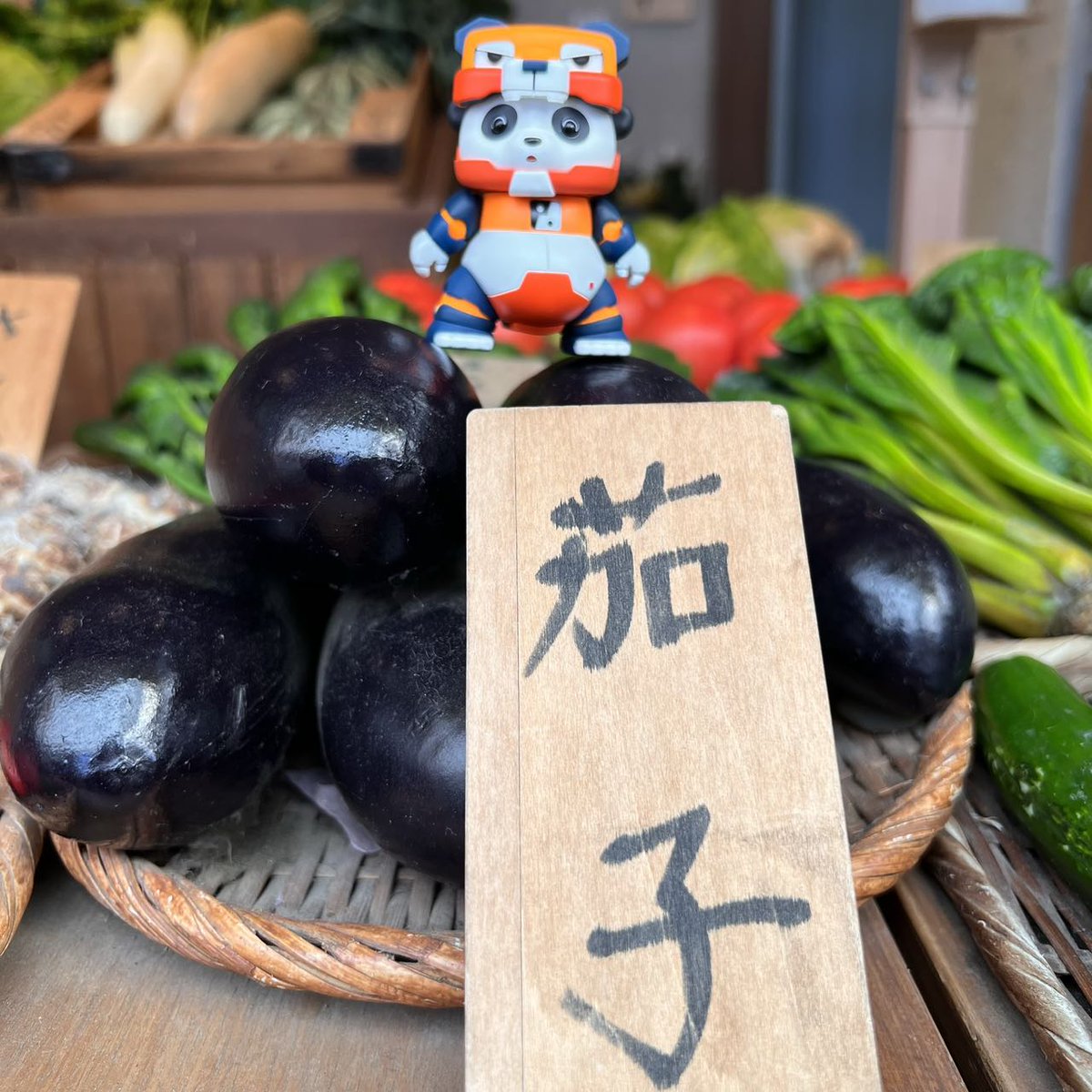 S14_JPcompany's tweet photo. 【担当のつぶやき】
7月ももうすぐ終わりですね☀️
今年は昨年よりも暑い夏がやってくるのでしょうか…
熱中症には気を付けて、皆様、8月も乗り越えていきましょう😭✨🍉
#pangda と旬の野菜🍆で夏のお知らせでした🐼💫※野菜は本物ではありません。サンプルです。 https://t.co/SBC4jU3TLs