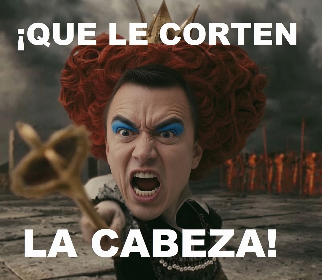 PatronaQuinn_'s tweet photo. Osvaldo Hurtado le puso a padecer una nueva crisis existencial a Noboa con su entrevista. Los asambleístas están actuando como troles a causa de esa crisis. 🥺😂

Lo imagino tipo así. https://t.co/oowZ4Gskn8