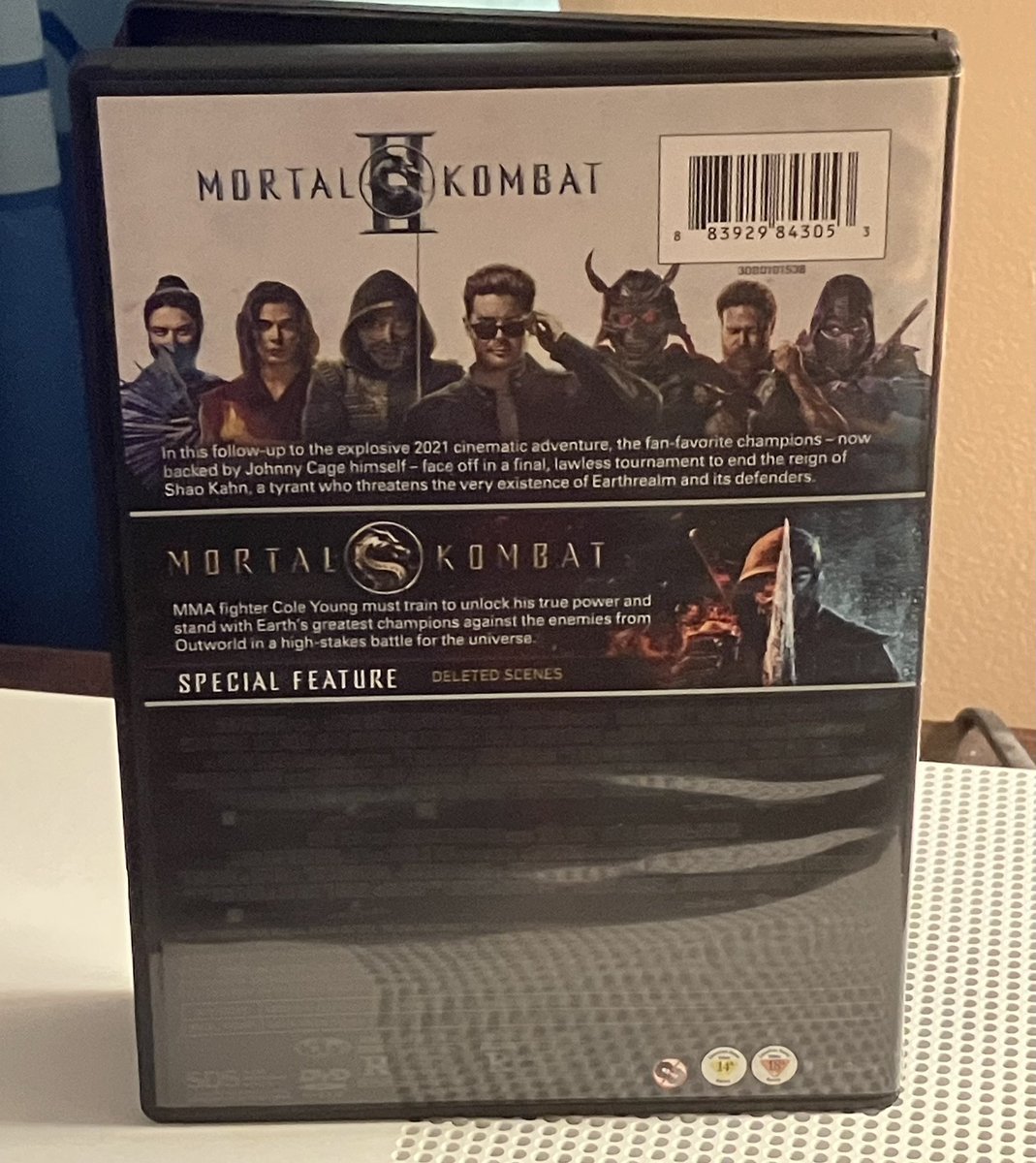 AlanByrnes84's tweet photo. Went to Walmart today and got Mortal Kombat 2 decided to get the new 2 DVD Set and also got a new Ghost-Spider 👌🤩👌 https://t.co/n0FIowzpuw