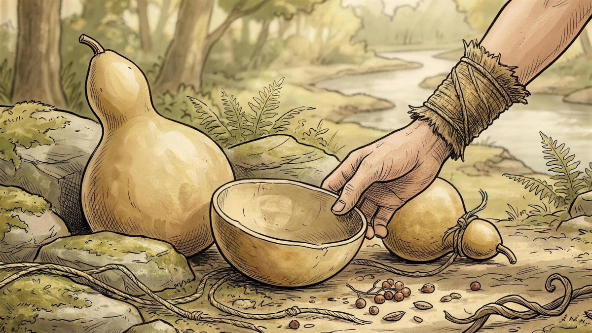rtco_packaging's tweet photo. 🫙 Chapter 2 | In the Paleolithic era, people across the world began shaping natural materials into functional containers. Vines were twisted into bindings. Animal hides were formed into pouches. Hollow logs became storage vessels. Woven grasses turned into baskets. https://t.co/jcONhyz6sP