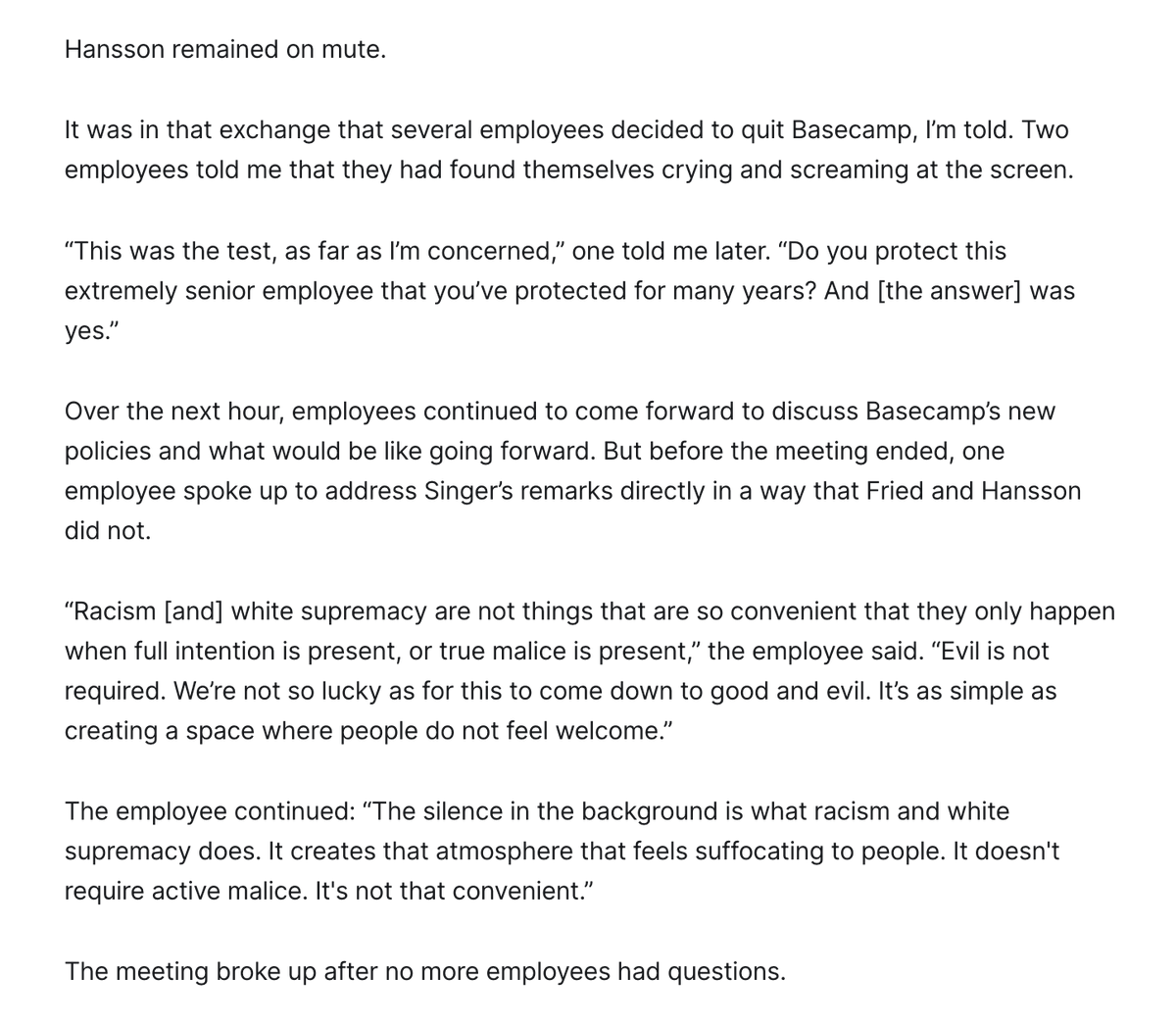 xingushi's tweet photo. it is sad to see dhh talking this shit in a different way. it's not about discussing palestine in the workplace. and it led to ryan singer's resignation.

https://t.co/OkH0ywyyVu
https://t.co/C2NAQModhJ https://t.co/vYzIAvRP11