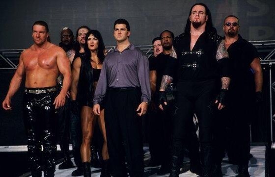 90sWWE's tweet photo. Night shift showing up to work https://t.co/t2hPu970hW