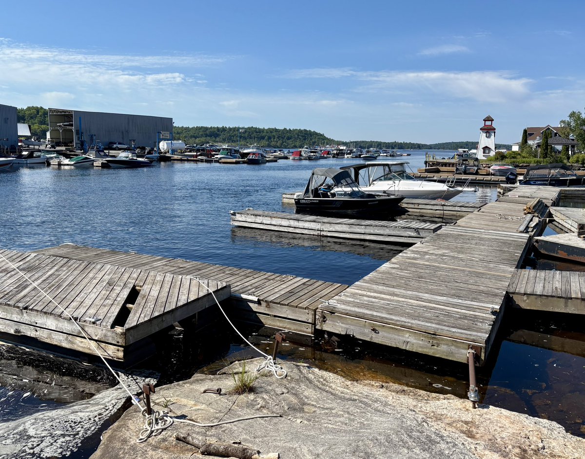 JoshLipnik's tweet photo. Parry Sound was the northernmost stop on my trip to Canada. It really feels like you’re way up there until you see how far north Ontario goes. https://t.co/lmzkDPIVaf