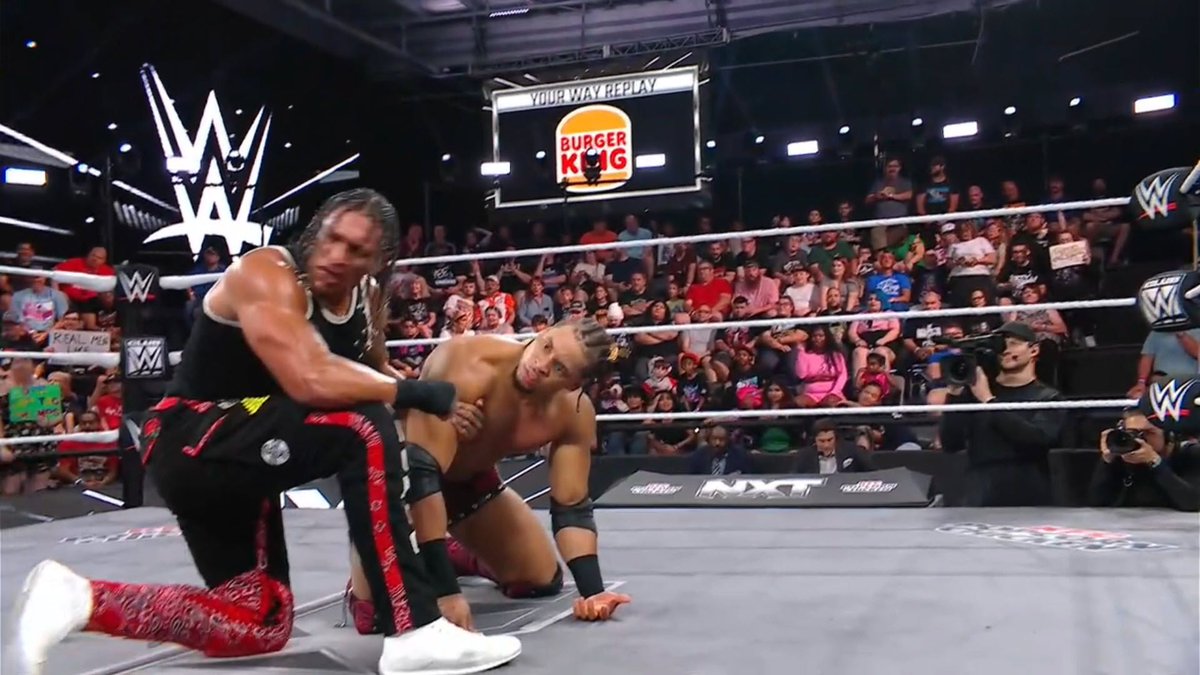ringsidenews_'s tweet photo. BirthRight defeats OTM| #WWE #WWENXT https://t.co/zvZODiBPew
