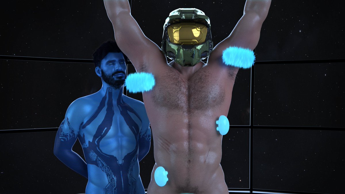 HerrTickle's tweet photo. "Heart rate's up. Adrenaline elevated. And unless I need recalibrating... there's a definite spike in libido. You're actually enjoying this, John."
"..."
"This is going in the 'things I'll tease you about forever' folder."

#Halo #MasterChief #HaloCampaignEvolved https://t.co/B4SvyRwYhO
