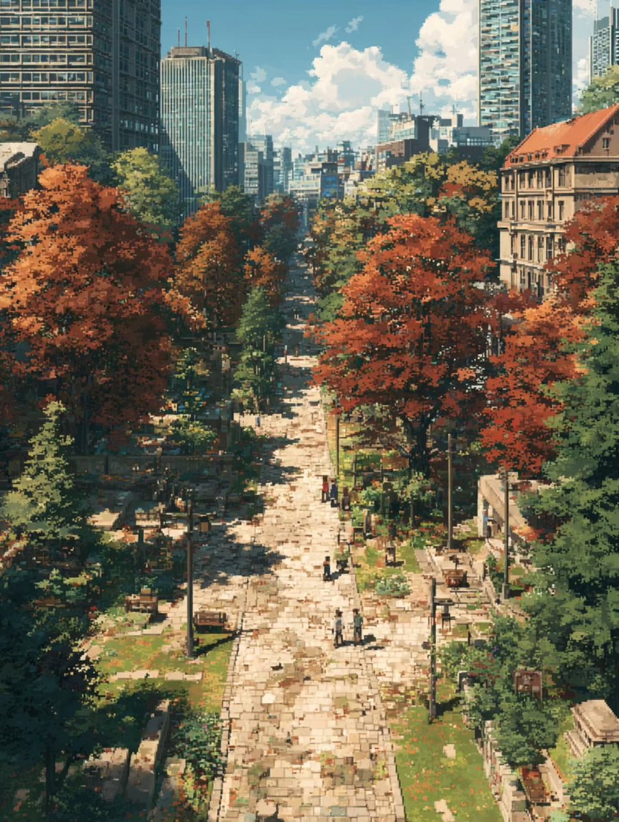 halfof3331e6t's tweet photo. Anime style fantasy world https://t.co/oB1oEa8MUu