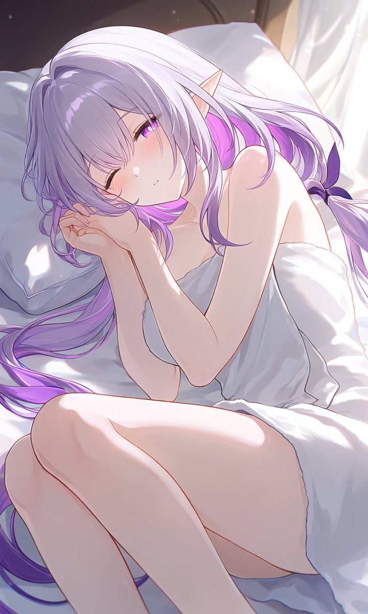 _x_Melty's tweet photo. #AIイラスト
#崩壊スターレイル
寝起きのあざといキャストリス https://t.co/gA4fKCrNo2