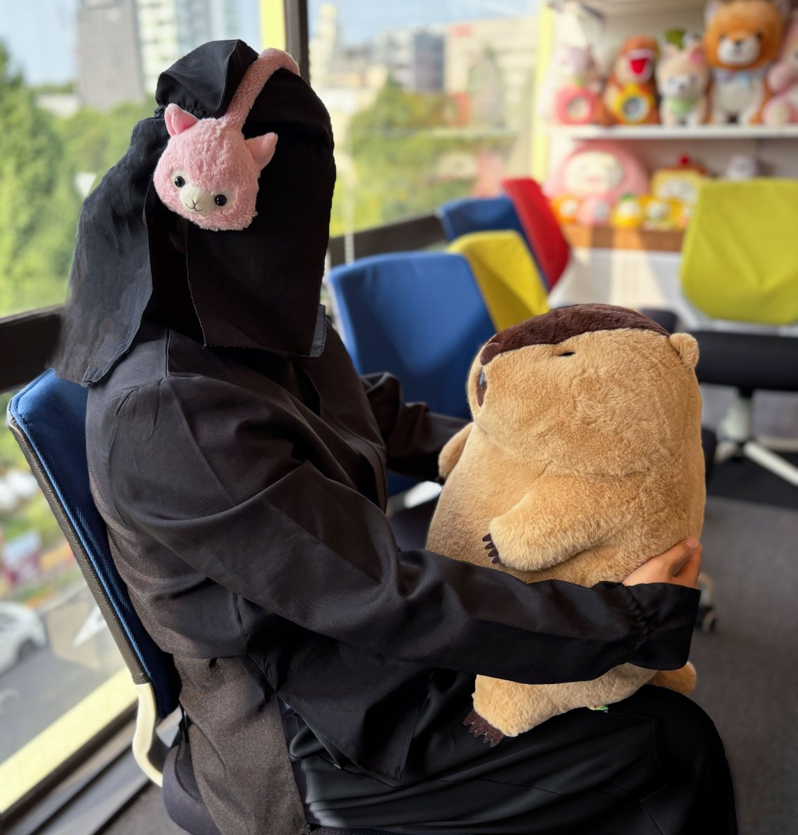 AMUSE_japan's tweet photo. 不安なときには、ぬいぐるみをぎゅっと抱きしめてねィ

不安やストレスをやわらげてくれるんだヨン https://t.co/rSrJALHOXq