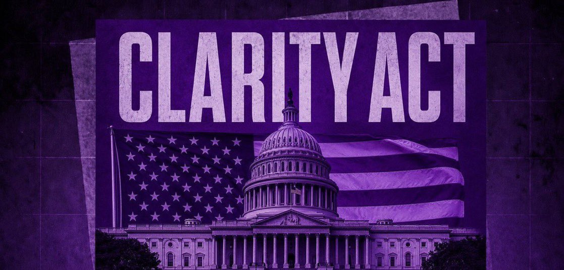 Digital_Orleans's tweet photo. 🚨 The CLARITY Act faces further delays as the Senate prioritizes nominations and sanctions bills, making a vote unlikely before next week at the earliest, per Eleanor Terrett https://t.co/YCam1mzL6n
