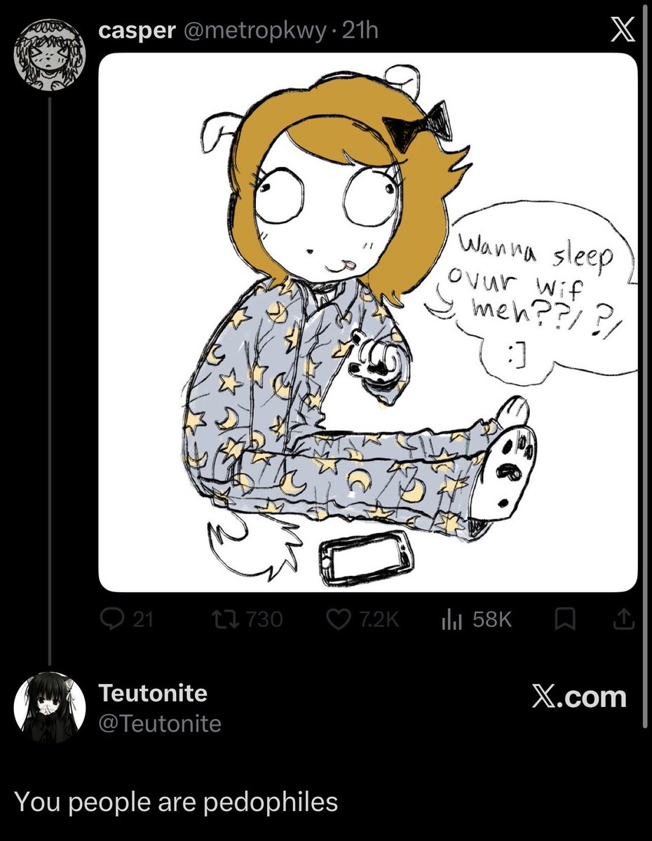Teutonite's tweet photo. Is it? Is it such a “Fucking weirdo” thing to say? Keep me blocked nigger https://t.co/atyfzCEdVC