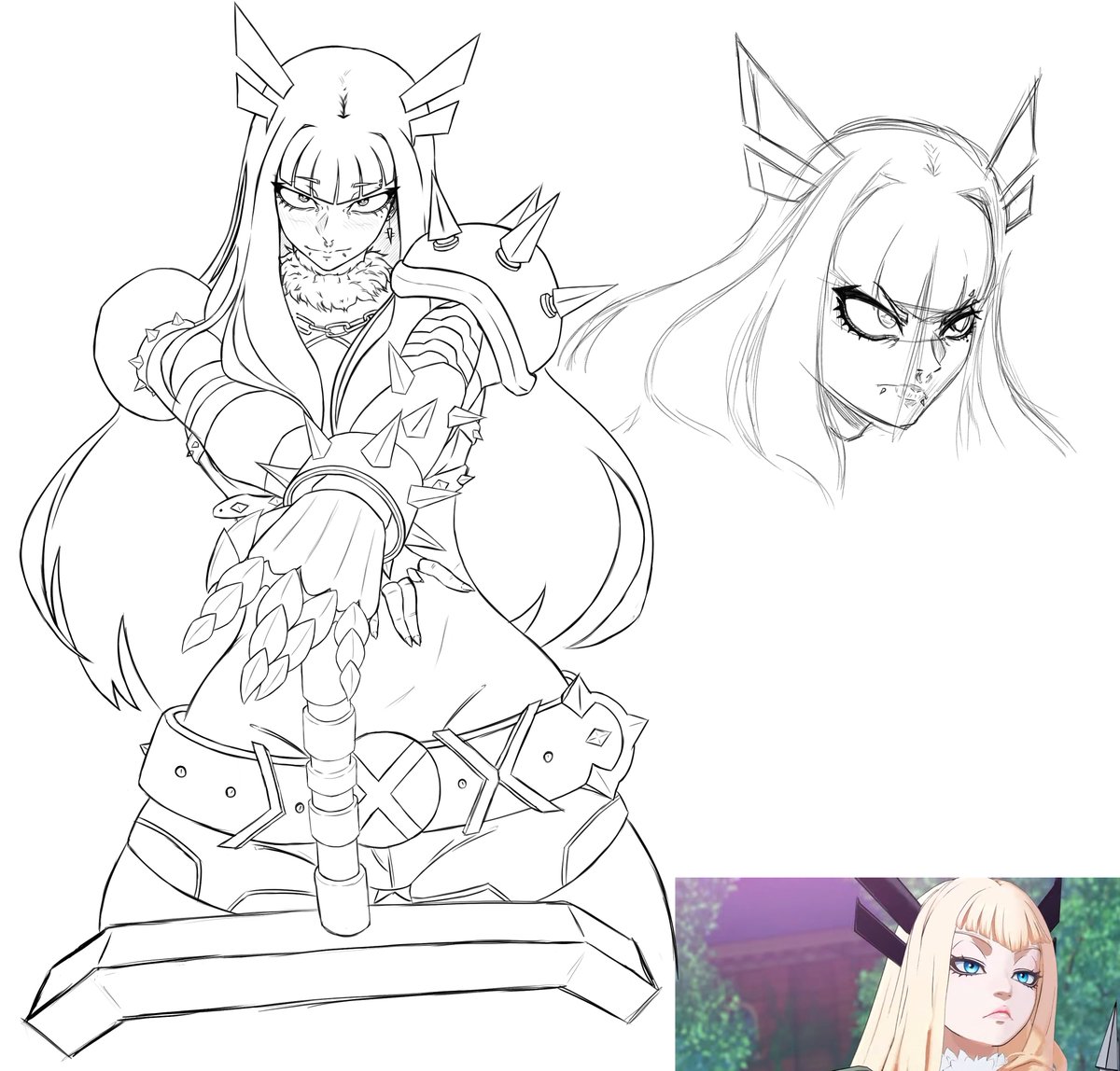 kakhaosART's tweet photo. wip 2, It probably won't be the last wip https://t.co/VNQSe8cdtD