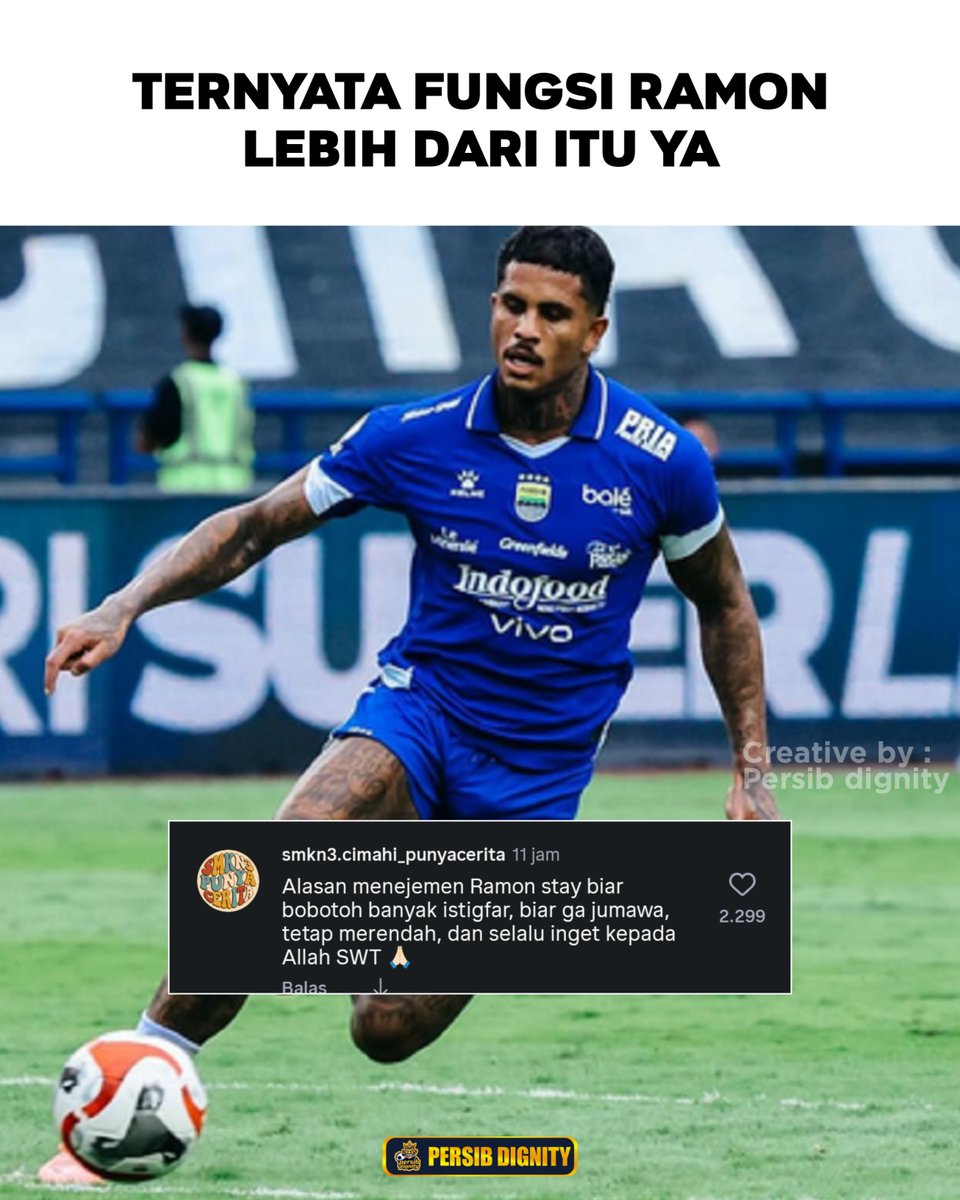persibdignity's tweet photo. Astaghfirullah ramon https://t.co/btstDGFDlR