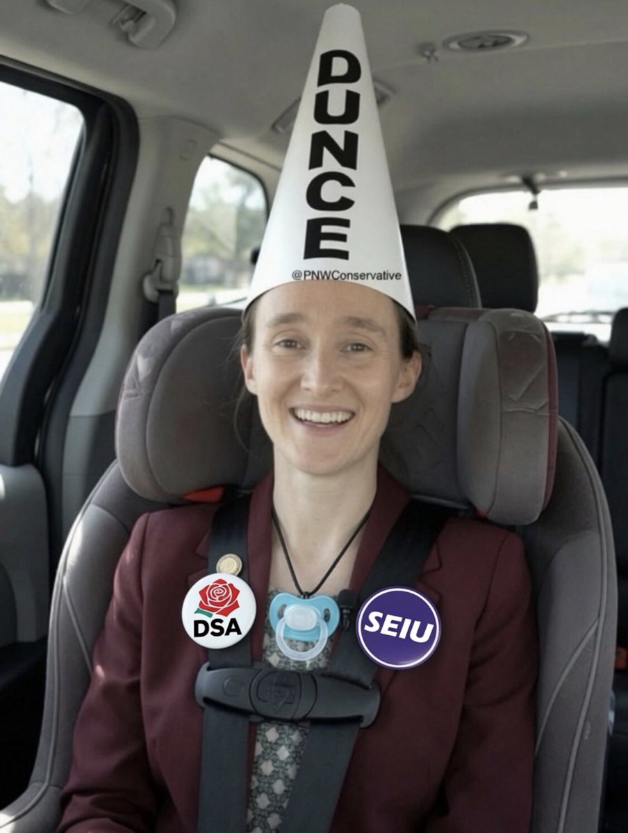 PNWConservative's tweet photo. My mayor is a dunce. https://t.co/7UGdMKfBYM