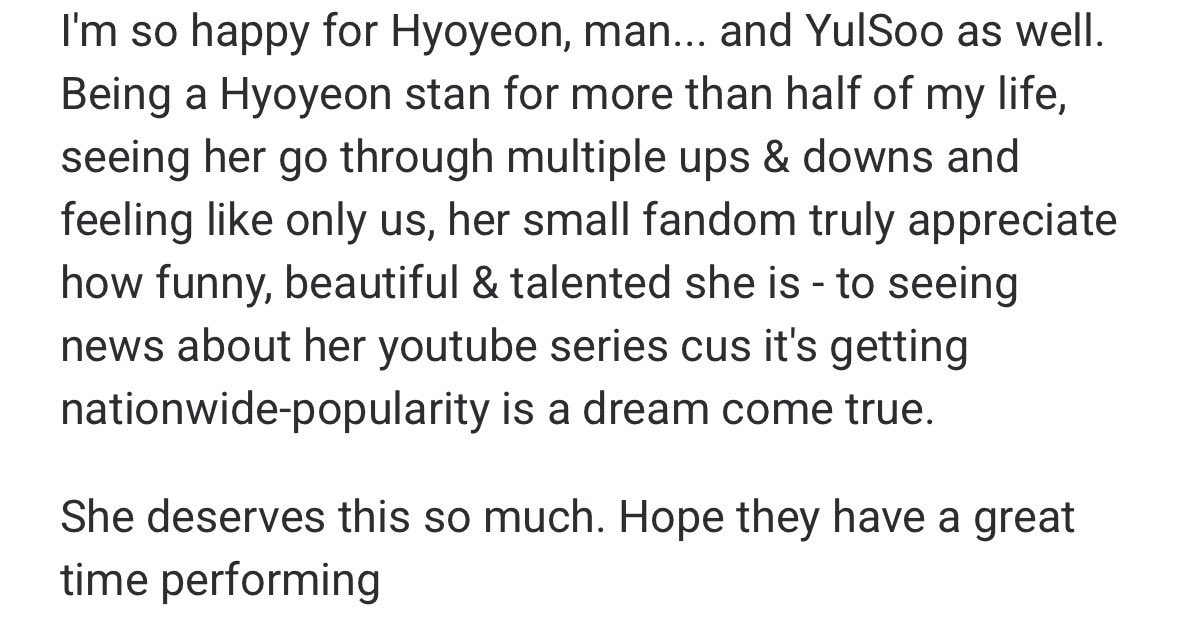 iksong23's tweet photo. This comment under pannchoa article, my Hyoyeon 🥹🥹🥹🥹🥹🥹 https://t.co/nTPr2Uoo3l