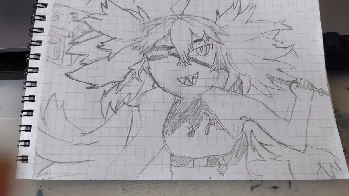 nseakmoa's tweet photo. もうすぐクレタの誕生日らしいので頑張って描いたクレタをどうぞ('ω') https://t.co/OU9VSKujdP