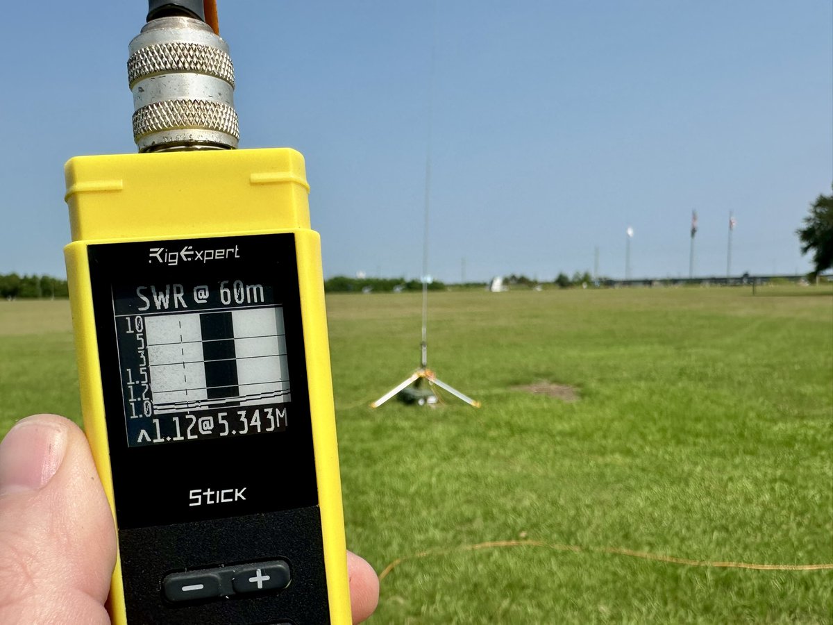 DamianBosarge's tweet photo. 1 park. 8 bands. 3 modes. And even some DX. Not the best day, but not a bad one either. #pota #hamradio #amateurradio https://t.co/ejFKLBODCw