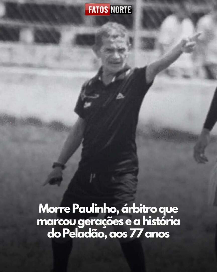 Fatosnorte's tweet photo. Um dos grandes personagens da história do Peladão, o árbitro Paulo Jorge de Moraes Rodrigues, 77 anos, faleceu na noite desta terça-feira (28), no hospital Platão Araújo, localizado na zona Leste da capital amazonense. Paulinho, como era conhecido, estav… https://t.co/p7YadZQNfS https://t.co/27k02u4mmv