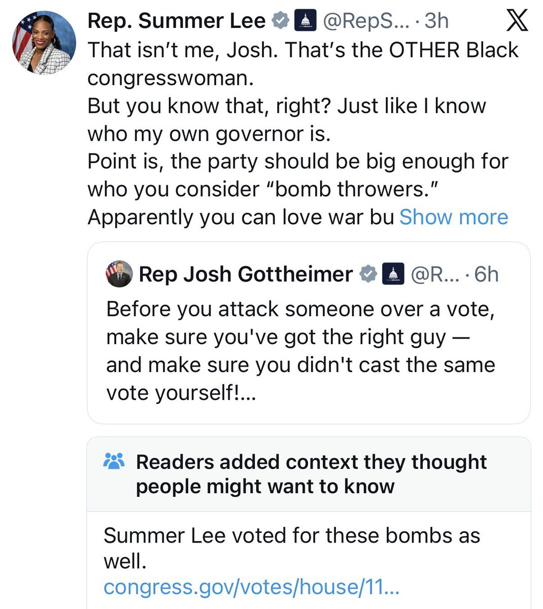 KareemRifai's tweet photo. The Community Note nesting doll grows. Summer Lee is genuinely something else. Incredible. https://t.co/kkl4xPvtdG