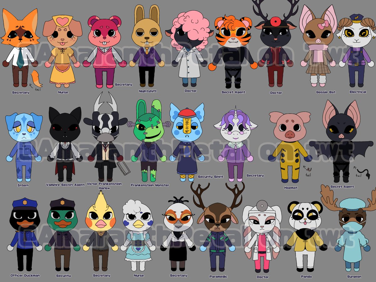 AmaranthPetal's tweet photo. I made a bunch of #animalhospital skins! I hope yall like it

#robloxanimalhospital #secretintern #drharlow https://t.co/balwrQGyFj