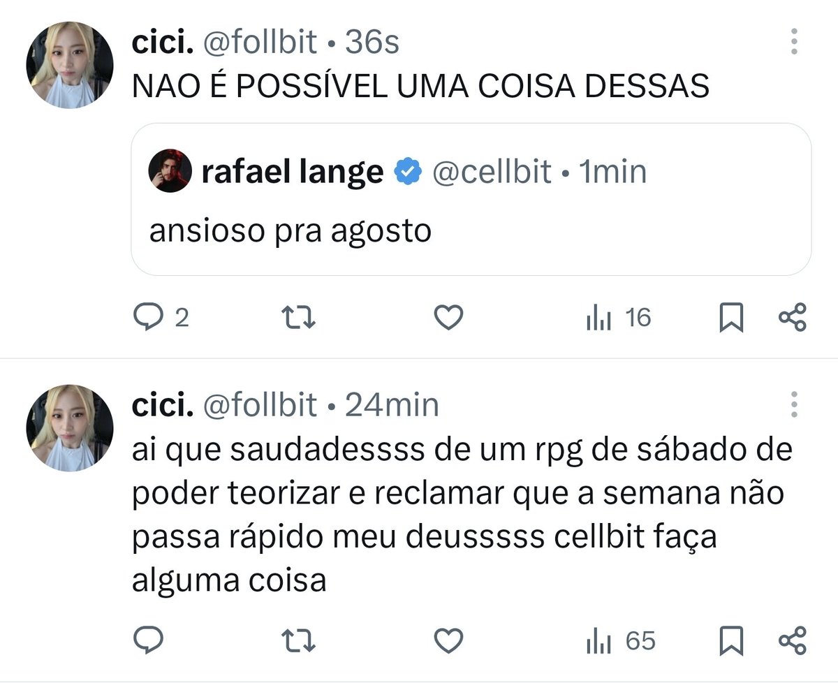 follbit's tweet photo. fazia VINTE MINUTOS que eu tinha tweetado NÃO É POSSIVEL ISSO. https://t.co/HPx78Rrz24