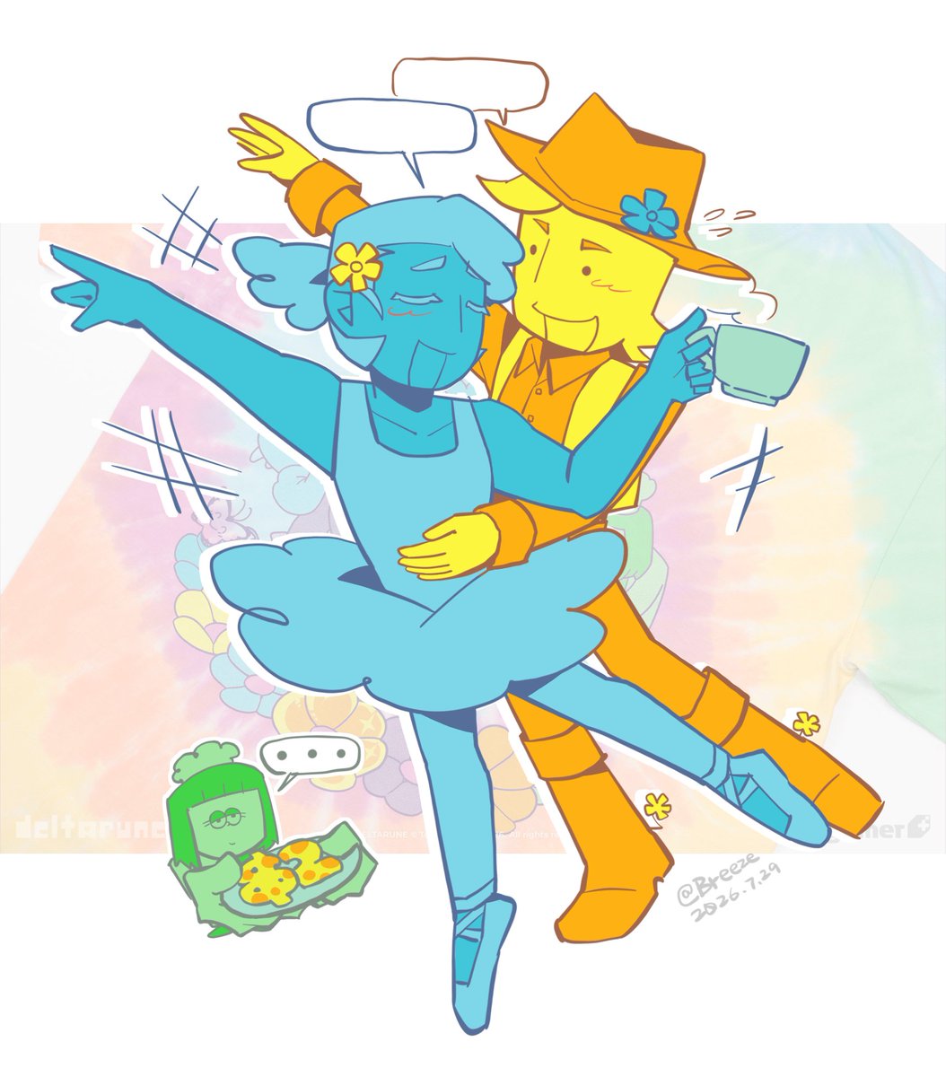 BreezeCyan's tweet photo. #deltarune #blellow finally i can sleep good night https://t.co/LAHnZWXYoh