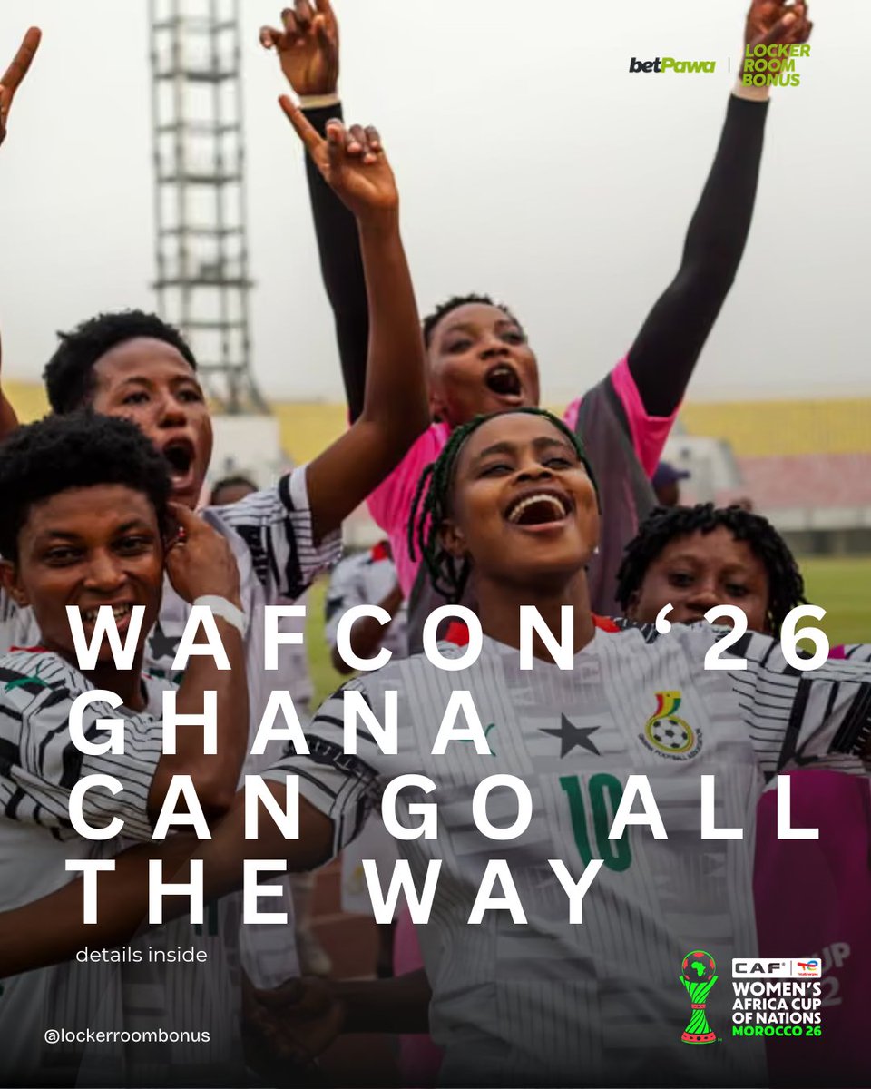 LockerRoomBonus's tweet photo. The Black Queens are ready.
New faces. Proven leaders. One goal.

They carry the hopes of a nation every time they step onto the pitch, and we'll be behind them every step of the way. 🇬🇭 https://t.co/1hOt2Fh1iy