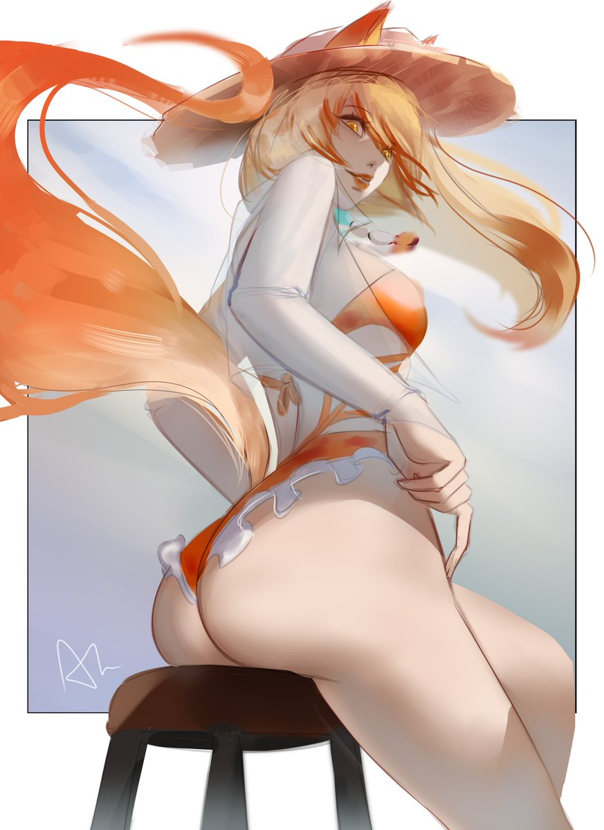 arialladraws's tweet photo. Hope you don't mind some summer White Fox

#MarvelRivalsㅤ https://t.co/aLPWk9tqbL