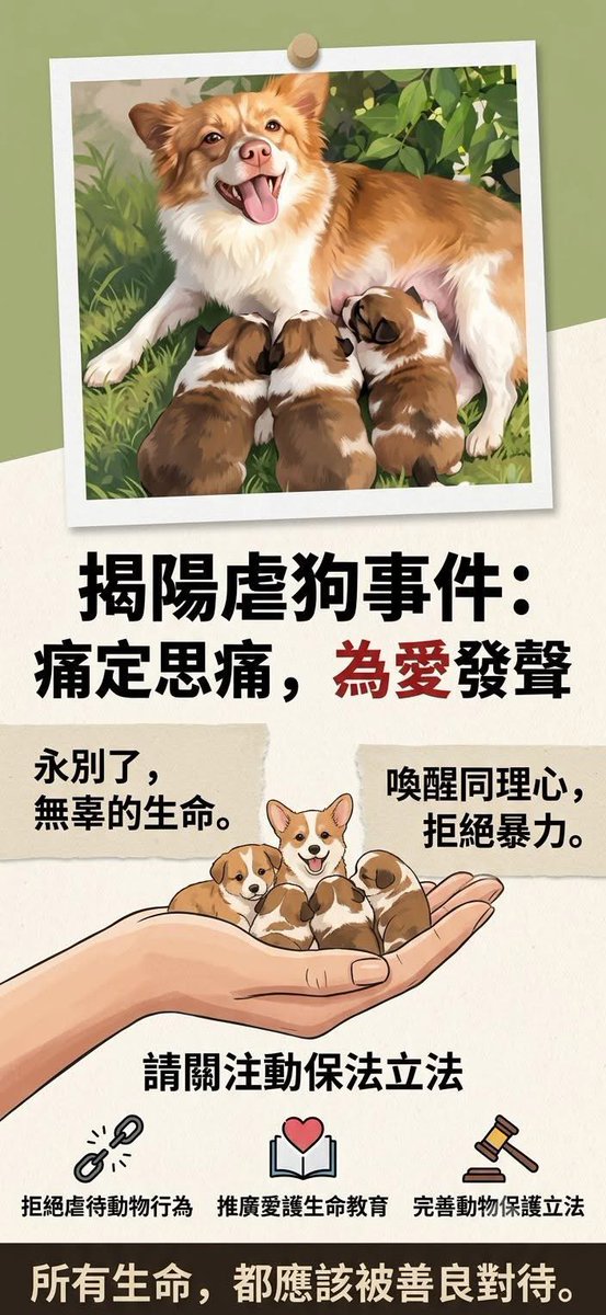 feilung_lau's tweet photo. 每日一發聲📢📢
不能讓這件事沉下去!
#支持動物保護法
#施虐者必須嚴懲 https://t.co/PYwAafauZb
