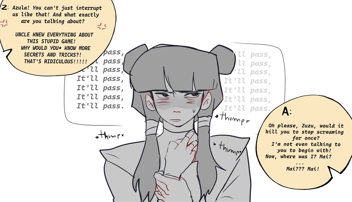 beETUrtle1's tweet photo. #maizulaweek2026 Day 2: Secret 

She definitely doesn't have a secret crush on her boyfriend's sister,  that's absurd, why would you think that???? https://t.co/nGIvY1ktzU