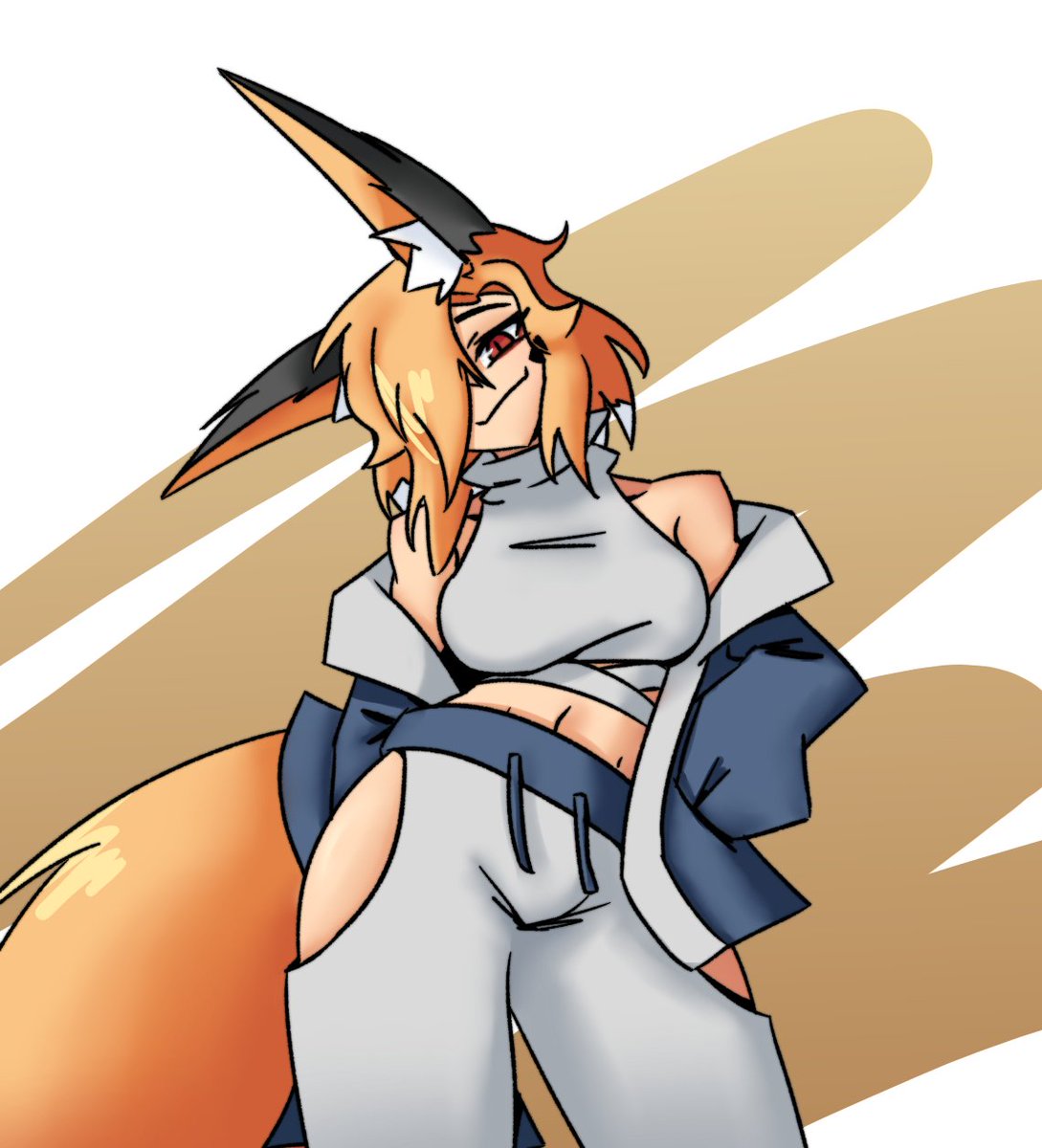 KomaLewd's tweet photo. rare sfw fox complete https://t.co/0lVAOANdTX