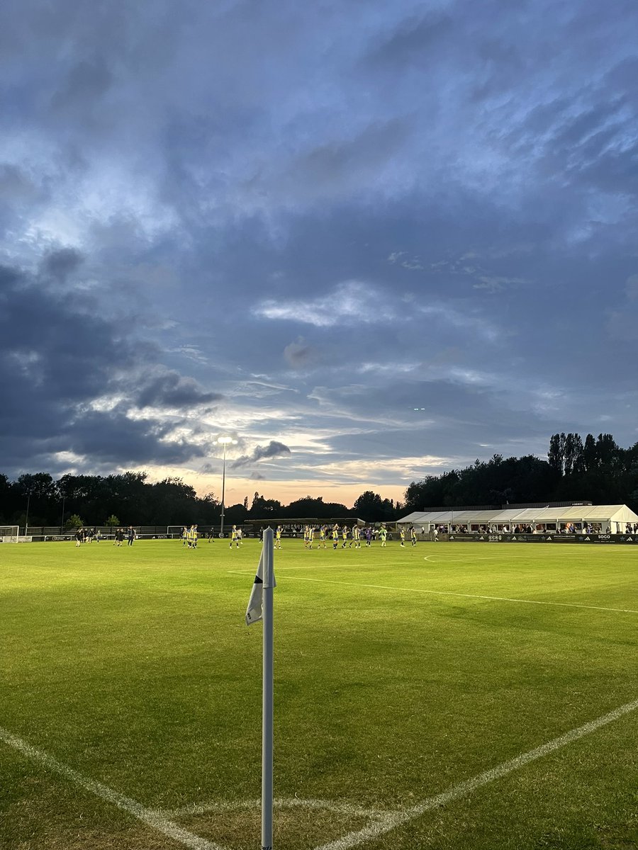 reeceburns98's tweet photo. Nothing beats football on a warm summer evening. Blue Star host @kendaltownfc tonight. Admission: £8 and programmes were available from Saturday’s home game. https://t.co/q9GXRejzfL
