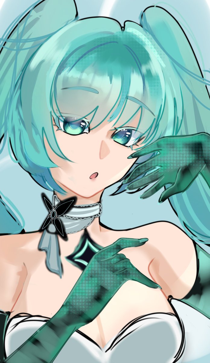 Akayszy's tweet photo. 3/100
Hatsune Miku in my style! 

#hatsunemiku https://t.co/9TlpzOVcqf