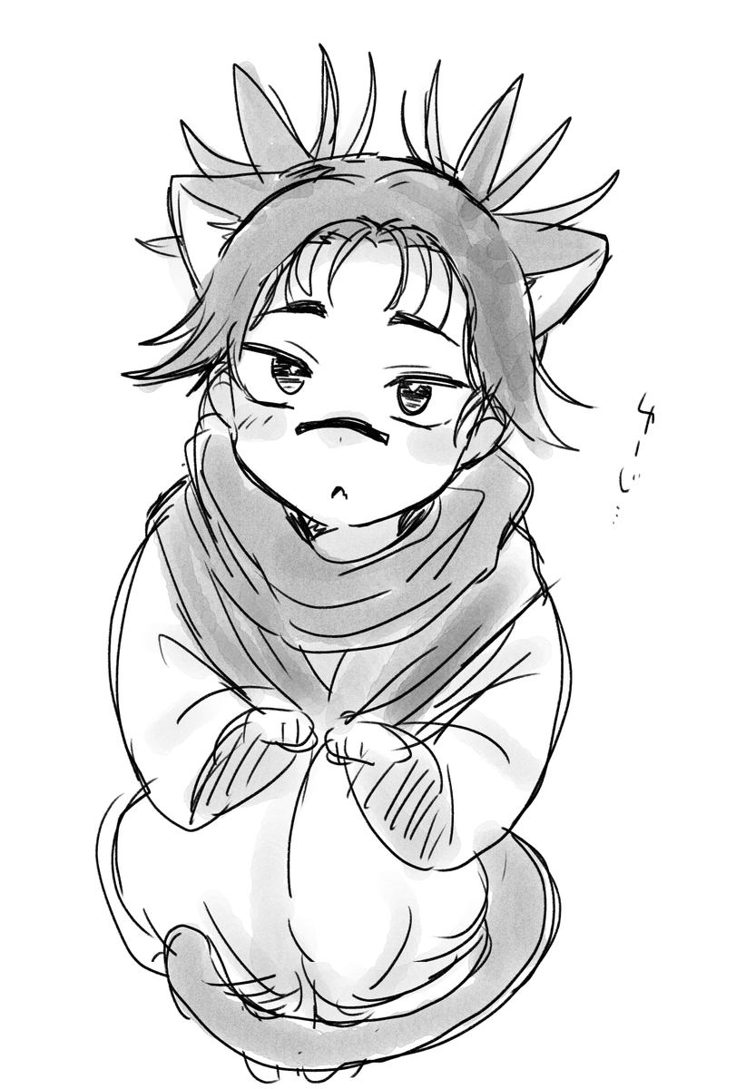 4444yk's tweet photo. 悠脹らくがき https://t.co/CgAKW45qqY
