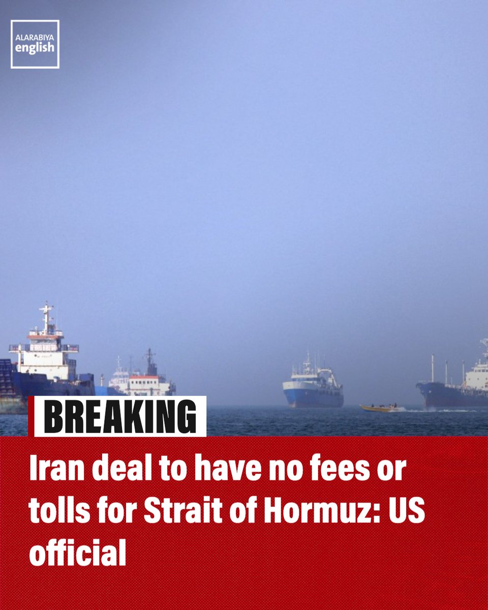 Positive Developments in Strait of Hormuz Negotiations: No Tolls or Fees Expected