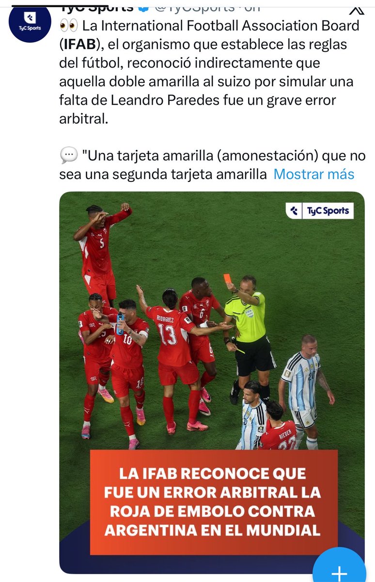 rondon_EA26's tweet photo. Nuevamente, papelón de toda la prensa global deportiva: DAZN, CNN, BBC, L’Équipe y los propios medios argentinos además de todas las cuentas deportivas virales en redes sociales que tergiversaron una nota aclaratoria por priorizar el titular polémico y el clickbait.

Mientras tanto, Infantino buscando vender una participación de la Copa del Mundo a intereses privados a cifras escandalosas. ¡Por suerte, los medios están en lo importante!