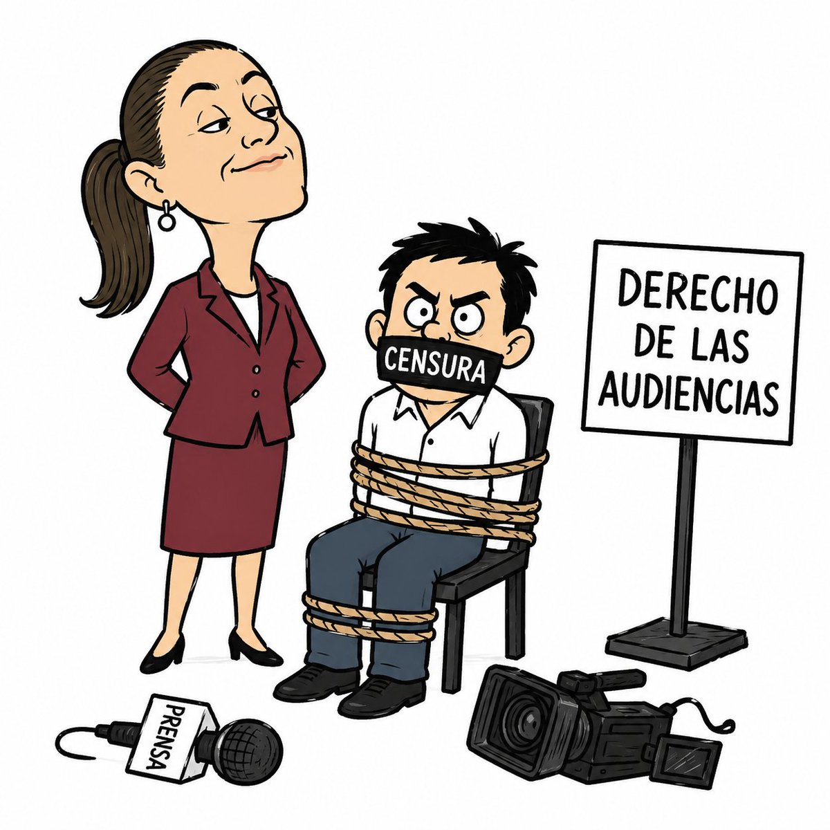 AlexBaks82's tweet photo. Relájense, no es censura. Solo nos están protegiendo de sacar nuestras propias conclusiones. https://t.co/BDJagDKFEn