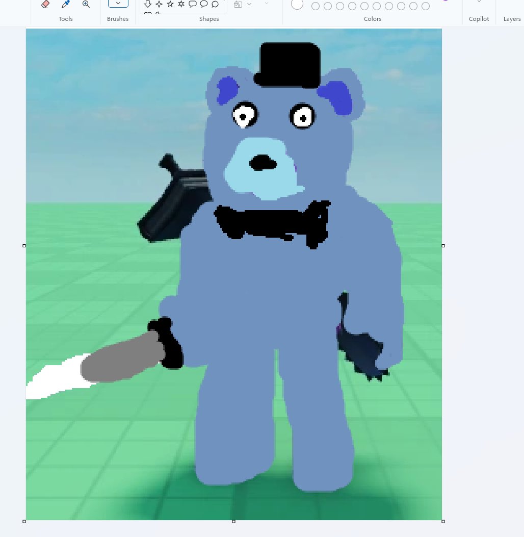 metaloranges's tweet photo. @rblxforsaken It’s bear 5 slasher duh https://t.co/6k3oz3gydZ